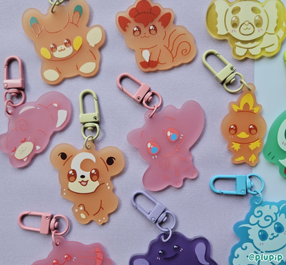 [SALE!!] Frosted Keychains