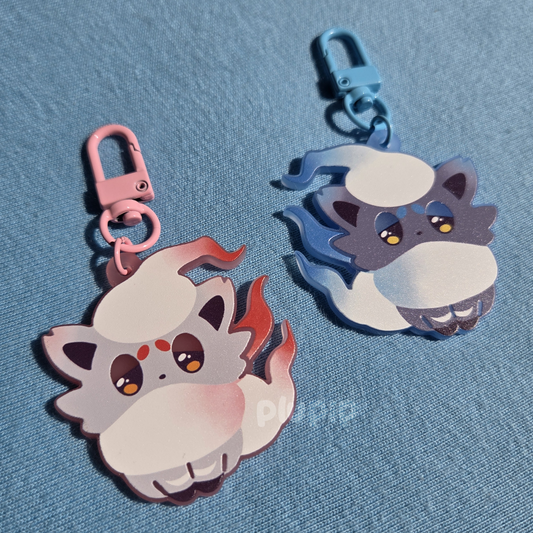 Frosted Keychains - Hisuian Zorua