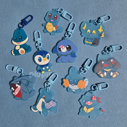 Frosted Keychains - Blue (01)