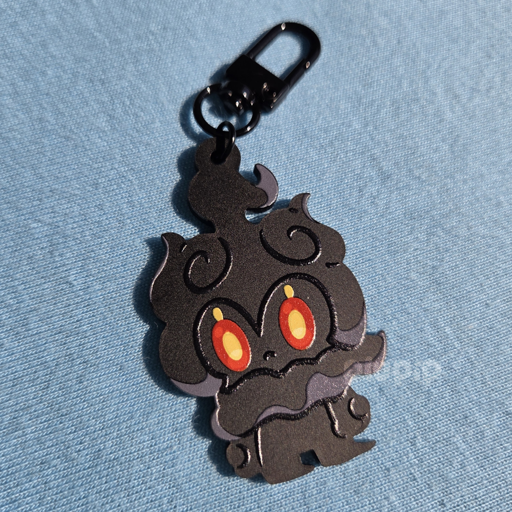 Frosted Keychain - Marshadow