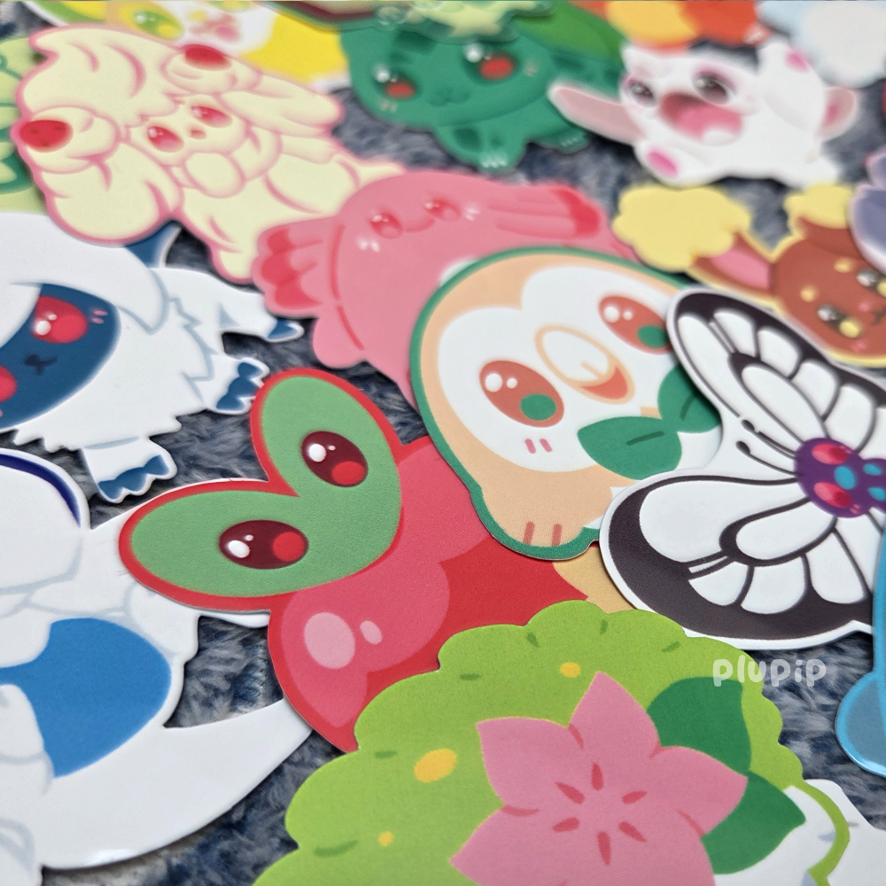 [ON-HAND] Vinyl Stickers